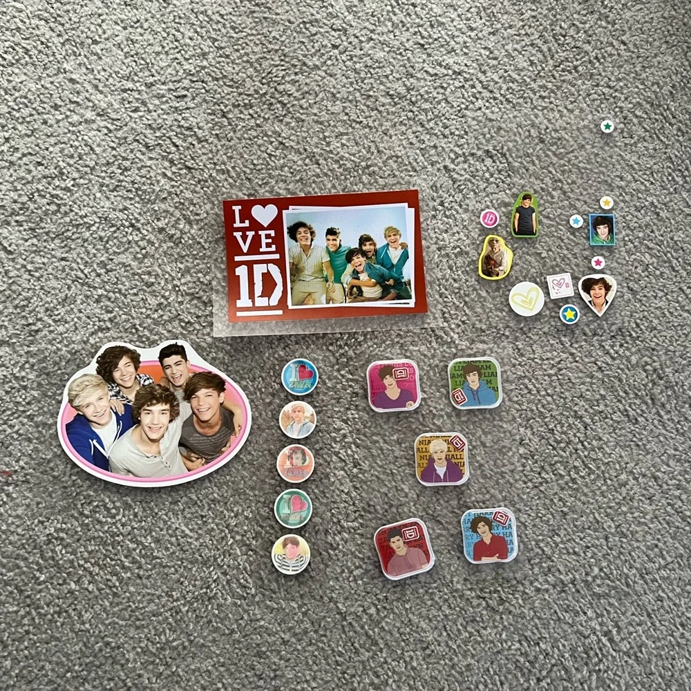 One Direction Sticker Set - Picture 1 of 9